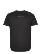 Hmlte Topaz T-Shirt Sport T-Kortærmet Skjorte Black Hummel