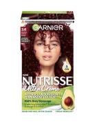 Garnier Nutrisse Ultra Crème 3.6 Darkest Auburn Brown Beauty Women Hai...