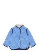 Harrie Outerwear Jackets & Coats Quilted Jackets Blue Molo