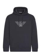 Sweatshirt Designers Sweatshirts & Hoodies Hoodies Navy Emporio Armani