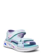 Girls Sola Glow Sandal Shoes Summer Shoes Sandals Blue Skechers