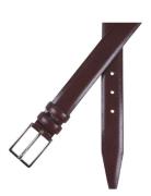 Leather Belt Accessories Belts Classic Belts Brown Portia 1924