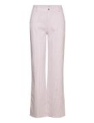 Cc Heart Mathilde Striped Pants Bottoms Trousers Wide Leg Pink Coster ...