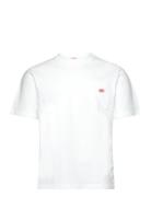 Basic Pocket T-Shirt Héritage Tops T-Kortærmet Skjorte White Armor Lux
