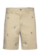 Straight Fit Bedford Short Bottoms Shorts Chinos Shorts Beige Polo Ral...