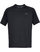 Ua Tech 2.0 Ss Tee Sport T-Kortærmet Skjorte Black Under Armour