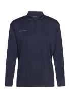 Corinne Long Sleeve Poloshirt Sport T-shirts & Tops Polos Navy Röhnisc...