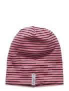 Topline Fleece Cap Accessories Headwear Hats Beanie Pink Geggamoja