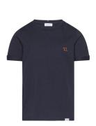 Nørregaard T-Shirt Kids Tops T-Kortærmet Skjorte Navy Les Deux