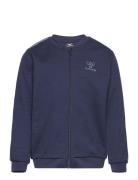 Hmlwulbato Zip Jacket Sport Sweatshirts & Hoodies Sweatshirts Blue Hum...