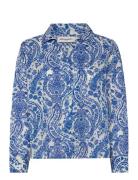 Chloell Shirt Ls Tops Shirts Long-sleeved Blue Lollys Laundry
