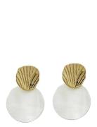 Seashell Mini Earring Halskæde Hængesmykke Gold By Jolima