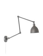Bazar Wall Home Lighting Lamps Wall Lamps Grey By Rydéns