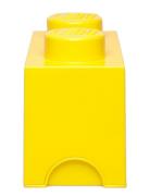 Lego Storage Brick 2 Home Kids Decor Storage Storage Boxes Yellow LEGO...