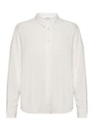 Srfreedom Wide Shirt Tops Shirts Long-sleeved White Soft Rebels