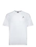 Performance T-Shirt Men Tops T-Kortærmet Skjorte White Head