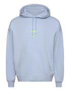 Dreezes Designers Sweatshirts & Hoodies Hoodies Blue HUGO