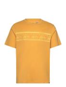 Mix & Match Floral Graphic T-Shirt Tops T-Kortærmet Skjorte Yellow O'n...