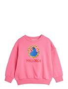 Parrot Emb Sweatshirt Tops Sweatshirts & Hoodies Sweatshirts Pink Mini...