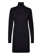 U6801, Milasz Rollneck Dress Knælang Kjole Blue Saint Tropez