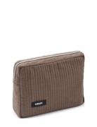 Linen Toiletry Bag Toilettaske Brown Humdakin