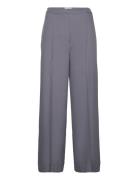 Vibebzwilde Pants Bottoms Trousers Wide Leg Grey Bzr