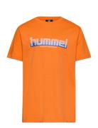 Hmlvang T-Shirt S/S Sport T-Kortærmet Skjorte Orange Hummel