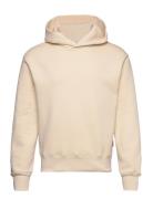 Standard Hood Sweat Tops Sweatshirts & Hoodies Hoodies Cream Mads Nørg...