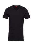 Jbs T-Shirt V-Neck Tops T-Kortærmet Skjorte Black JBS