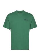 Hudson Script T-Shirt Tops T-Kortærmet Skjorte Green Penfield