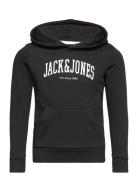 Jjejosh Sweat Hood Sn Jnr Tops Sweatshirts & Hoodies Hoodies Black Jac...