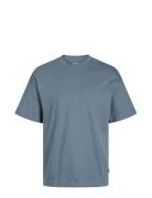 Jjeurban Edge Tee Ss O-Neck Noos Tops T-Kortærmet Skjorte Blue Jack & ...