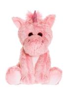 Unicorn, Sitting, Small Toys Soft Toys Stuffed Animals Pink Teddykompa...