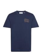 Harajuku T-Shirt Tops T-Kortærmet Skjorte Navy Les Deux