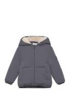 Cotton Quilted Jacket Outerwear Jackets & Coats Quilted Jackets Grey M...