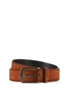 Suede Leather Belt Zack Accessories Belts Classic Belts Brown Howard L...