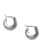 Basket Hoops Accessories Jewellery Earrings Hoops Silver Blue Billie