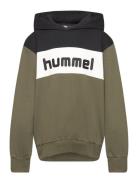 Hmlmorten Hoodie Sport Sweatshirts & Hoodies Hoodies Green Hummel