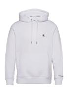 Ck Essential Regular Hoodie Tops Sweatshirts & Hoodies Hoodies White C...