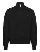 Elias Patch Cashton Half-Zip Knit Tops Knitwear Half Zip Jumpers Blue ...