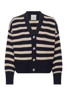 Tupper Tops Knitwear Cardigans Navy Munthe