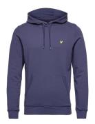 Pullover Hoodie Tops Sweatshirts & Hoodies Hoodies Navy Lyle & Scott