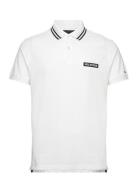 Monotype Badge Reg Polo Tops Polos Short-sleeved White Tommy Hilfiger