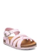 Sl Octopus Pu Leather Shoes Summer Shoes Sandals Pink Scholl