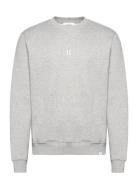 Mini Encore Sweatshirt Tops Sweatshirts & Hoodies Sweatshirts Grey Les...