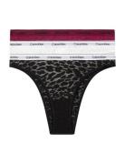 Brazilian 3Pk Lingerie Panties Brazilian Panties Black Calvin Klein