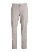 Jpstollie Jjdave Breeze Chino Bottoms Trousers Chinos Grey Jack & J S