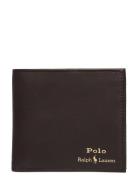 Leather Billfold Wallet Accessories Wallets Classic Wallets Brown Polo...
