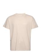 Bizet Classic Tee Designers T-Kortærmet Skjorte Beige Jeanerica