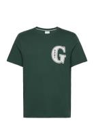 G Graphic T-Shirt Tops T-Kortærmet Skjorte Green GANT